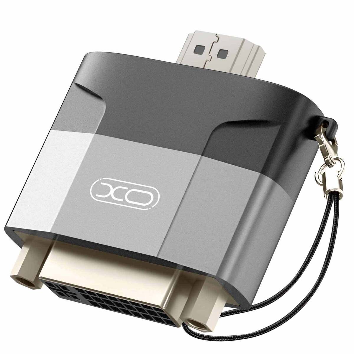 XO GB013 DVI To HDMI Adapter Gray XO GB013 DVI To HDMI Adapter Gray